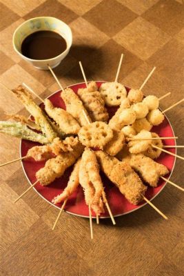  Kushikatsu: Uma Experiência Crocante e Irresistível de Sabores Japoneses em Yamaguchi!