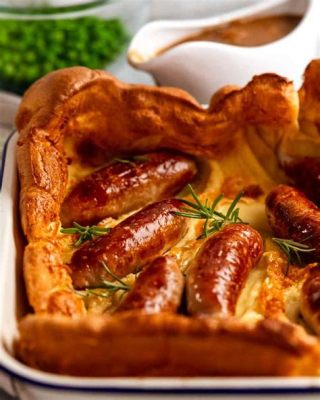  Toad-in-the-Hole: Uma Sinfonia de Sabores Rústicos e Conforto Inigualável